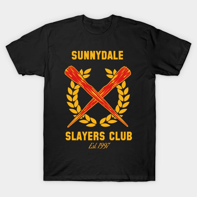 Sunnydale Slayer Club T-Shirt by keylasusy